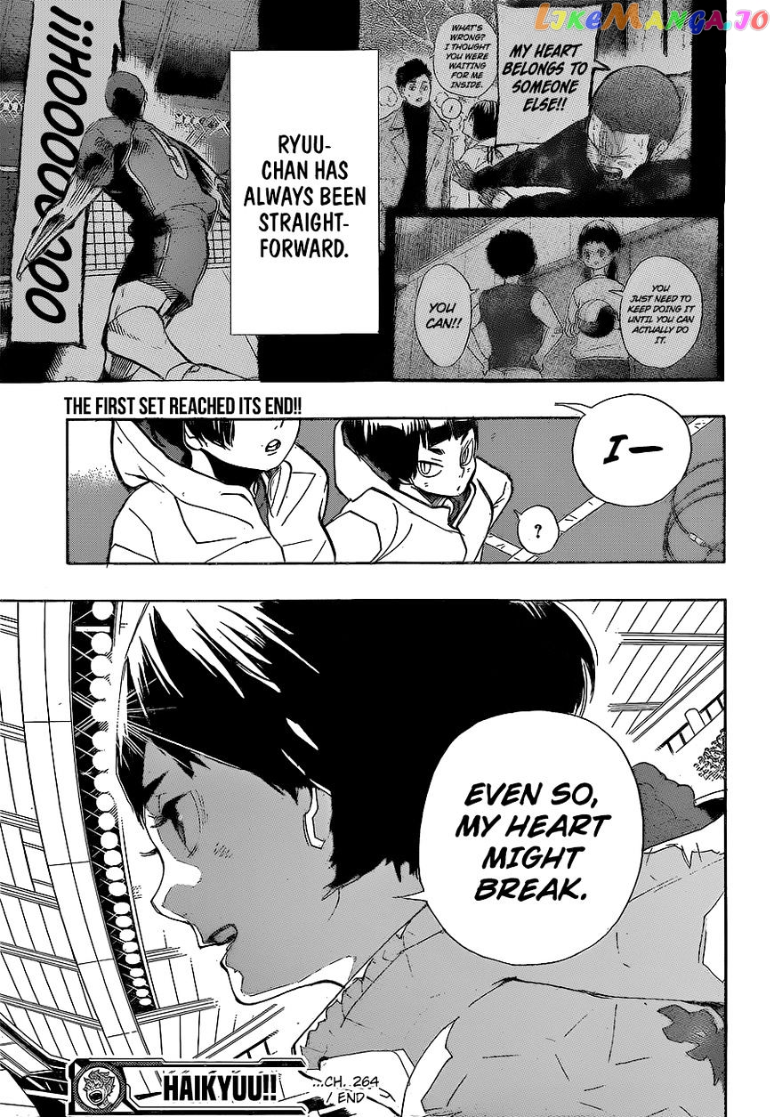 Haikyuu!!, Chapter 264 image 20